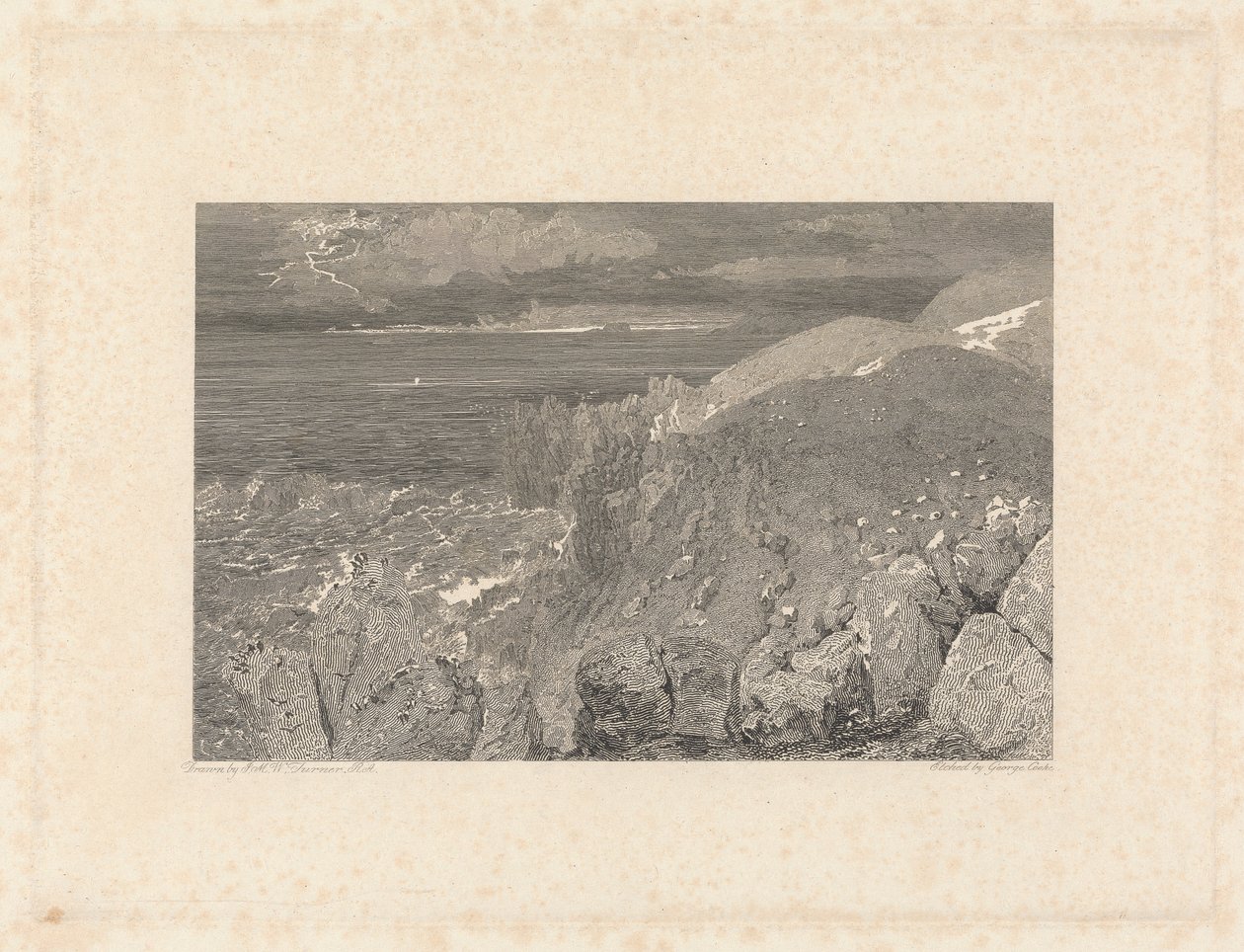 Arazinin Sonu, Cornwall by George Cooke