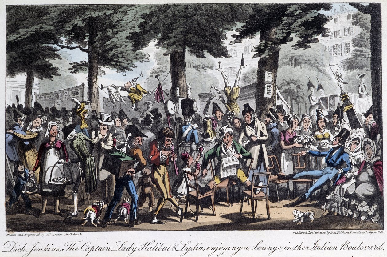 Boulevard des Italiens - David Carey, Londra