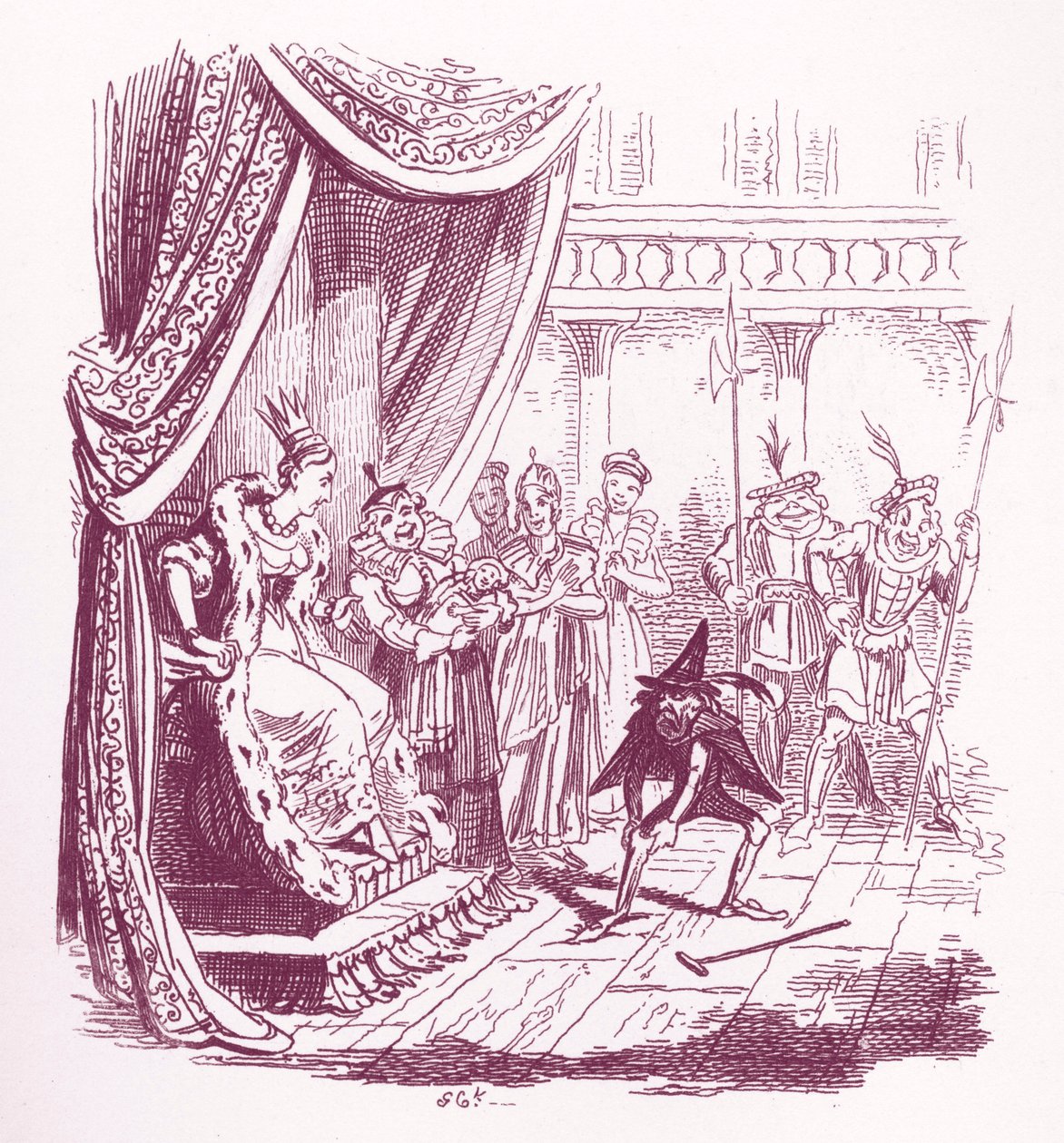 Kardeşler Grimm Çocuk ve by George Cruikshank