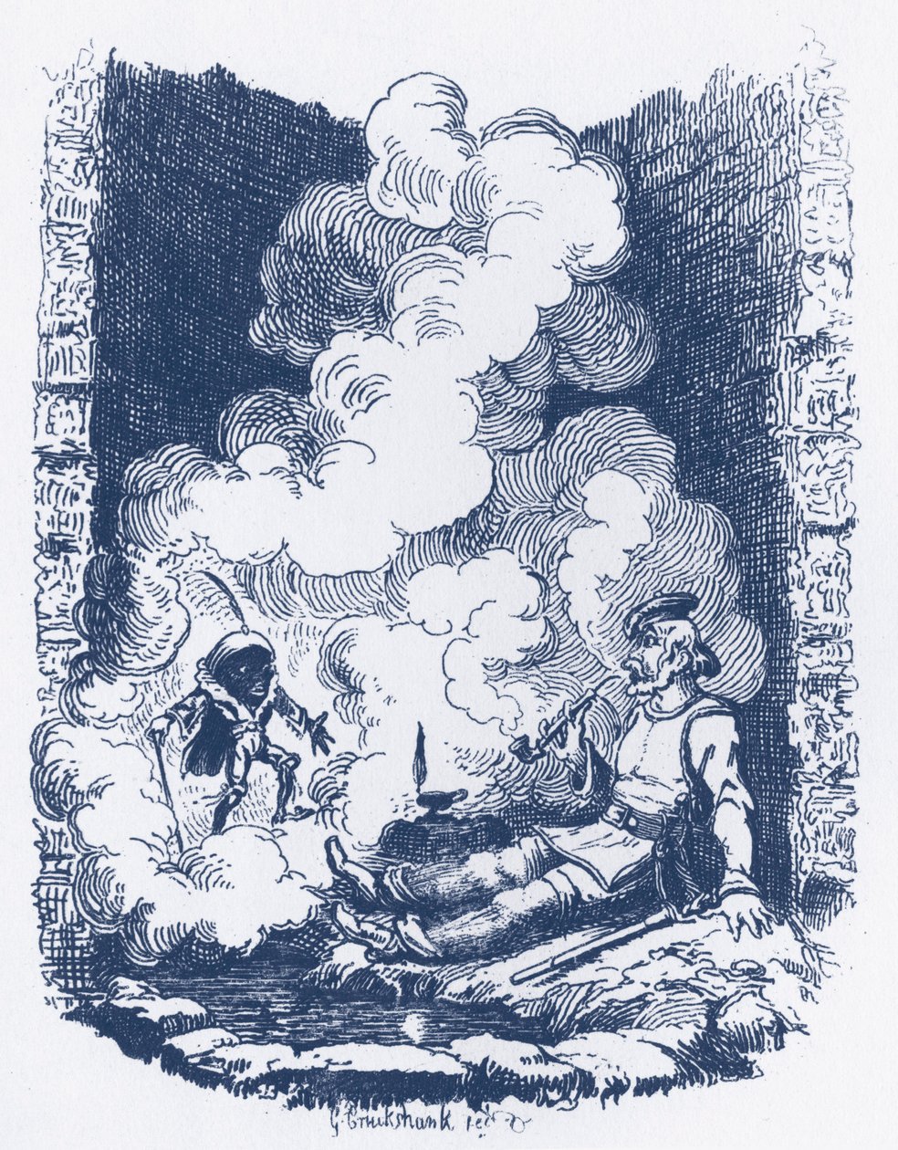 Kardeşler Grimm Çocuk ve by George Cruikshank