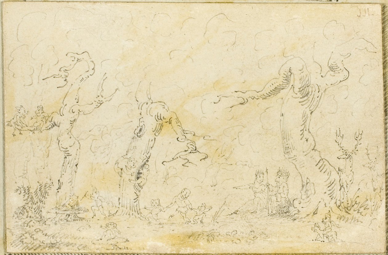Çizgi Roman Sahnesi III by George Cruikshank