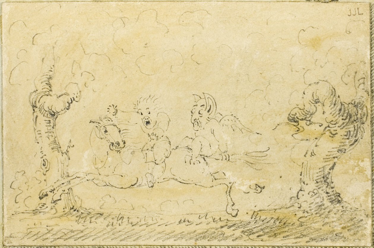 çizgi roman sahnesi ben by George Cruikshank