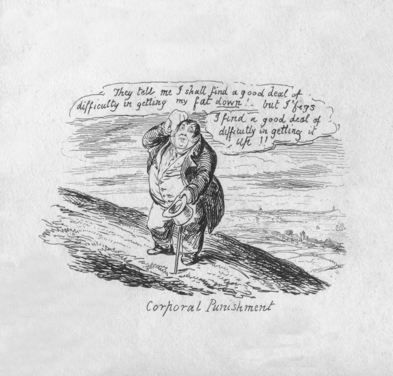 Onbaşı Cezası, 1829 by George Cruikshank