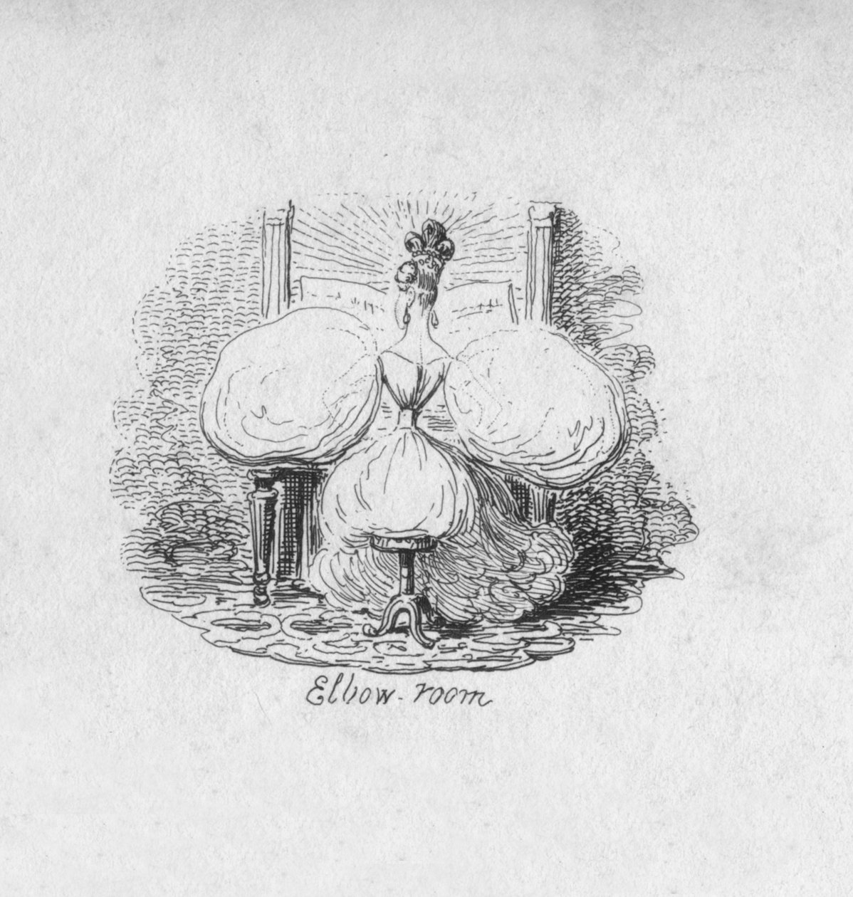 Dirsek Odası, 1829 by George Cruikshank