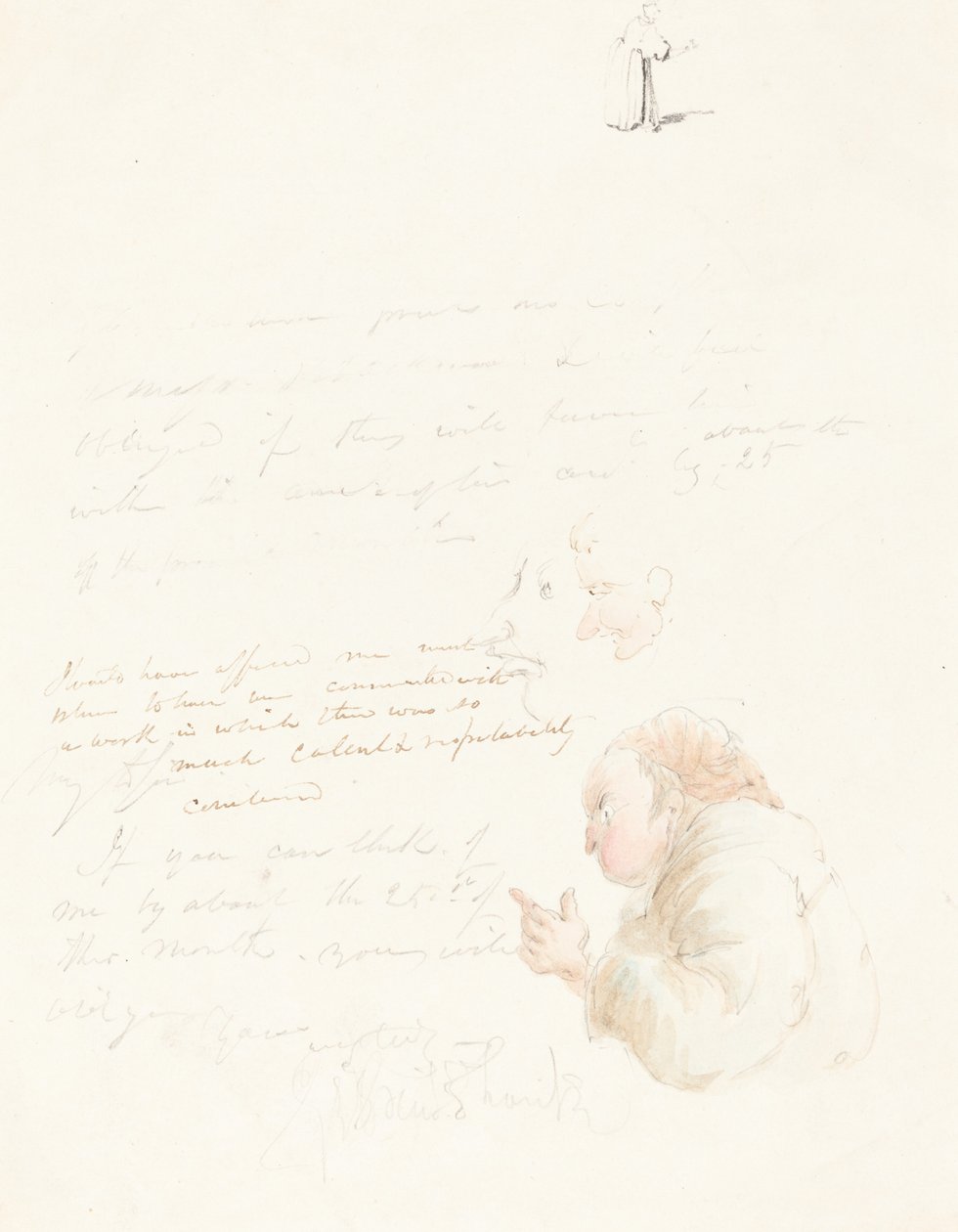 Bir Avukatın Yarım Boyu ve Diğer Eskizler by George Cruikshank