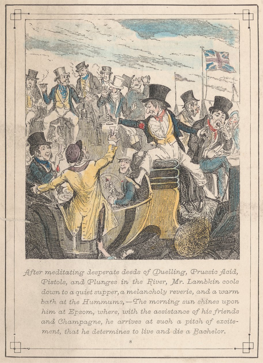 Bay Lambkin'den çizimler, resim 8 by George Cruikshank