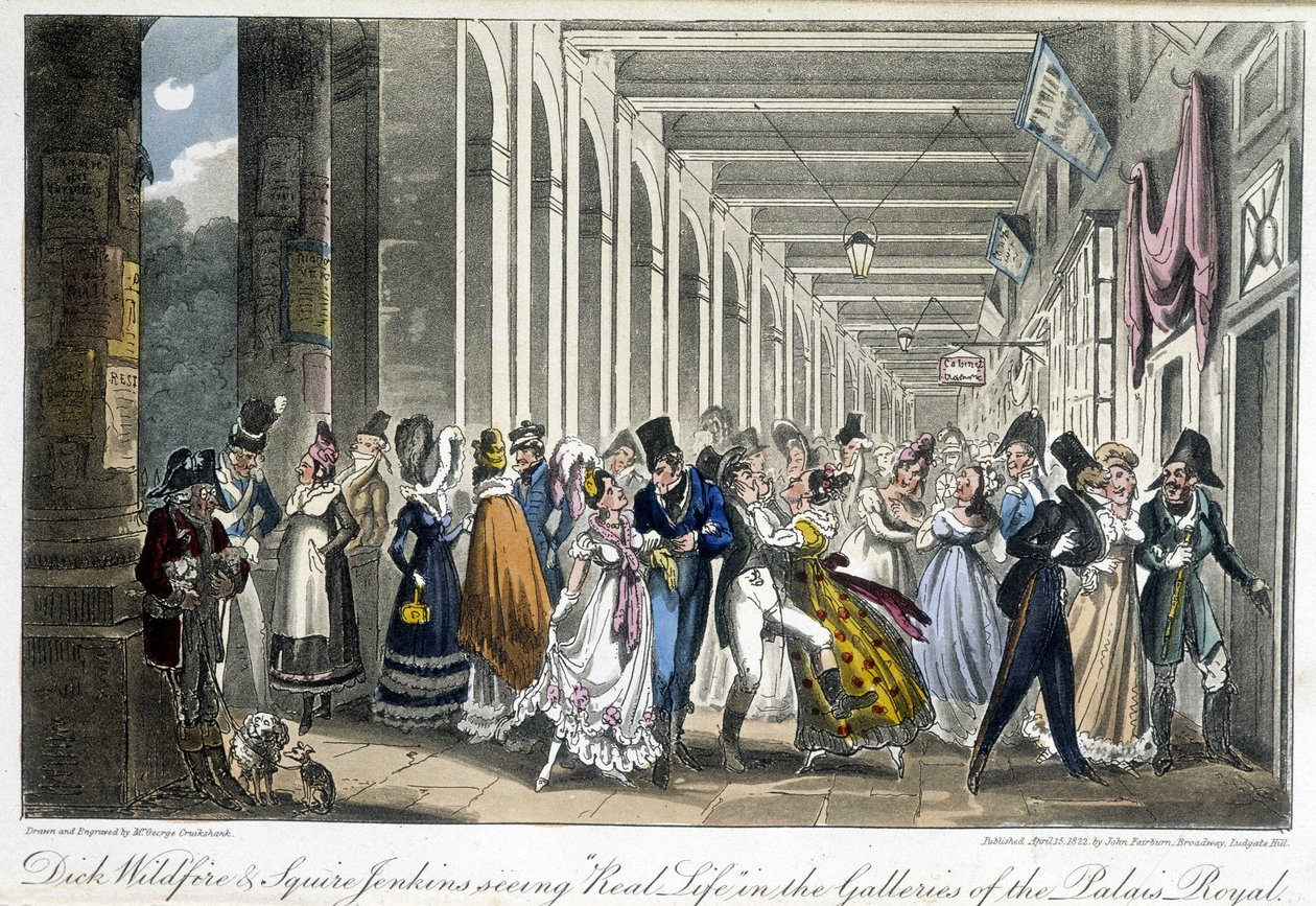 Les galeries du Palais Royal - David Carey, Londra tarafından “” Paris