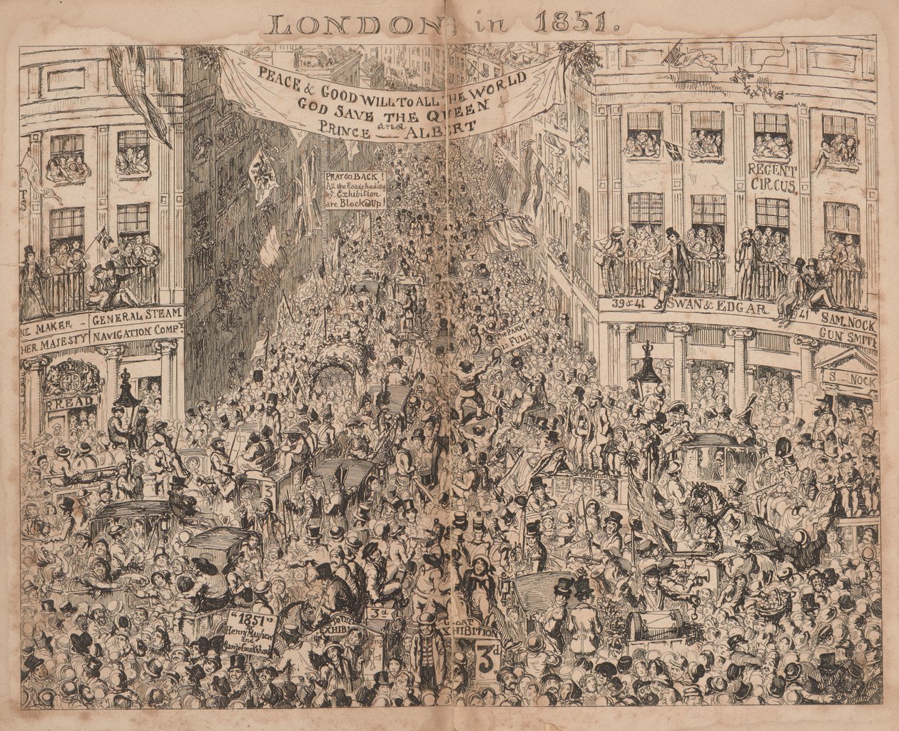 Londra by George Cruikshank