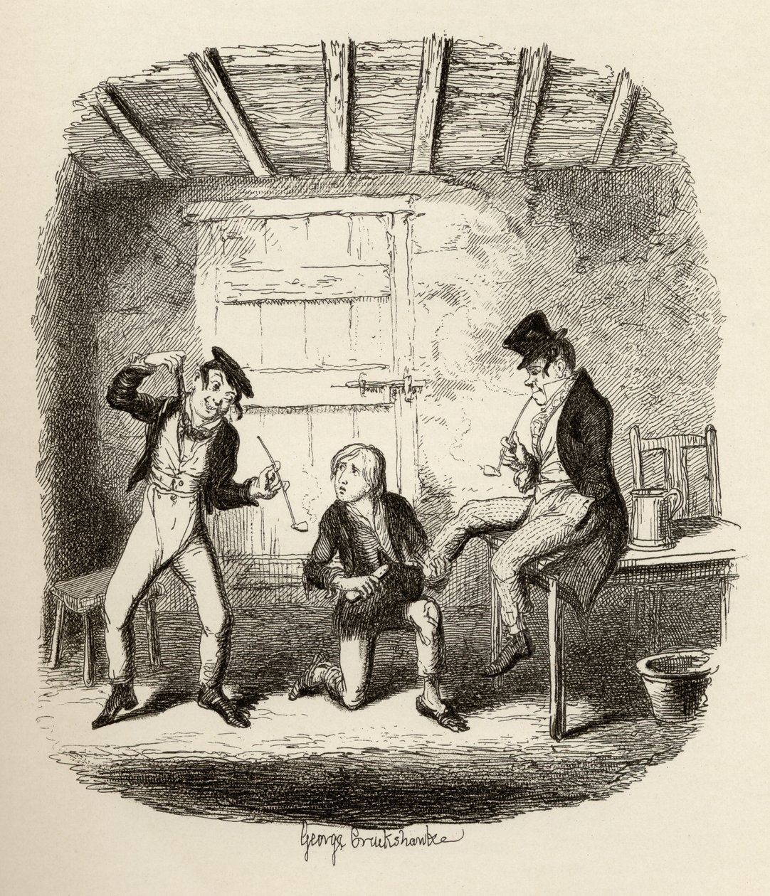 Usta Bates, Charles Dickens