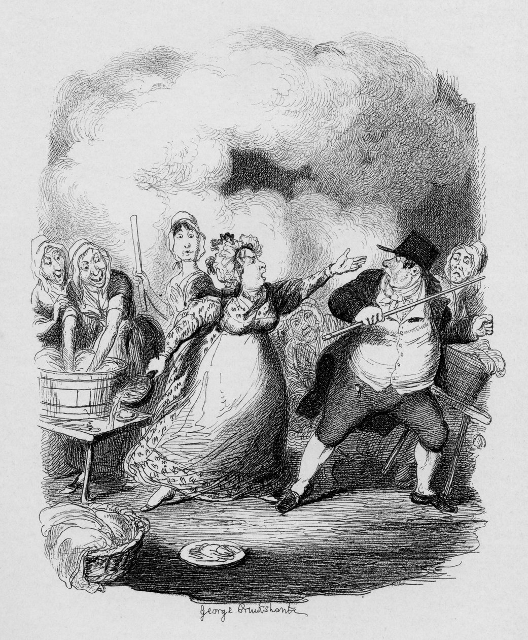 Bay Bumble, Chapman und Hall tarafından yayınlanan Charles Dickens (1812-70) 1838, 