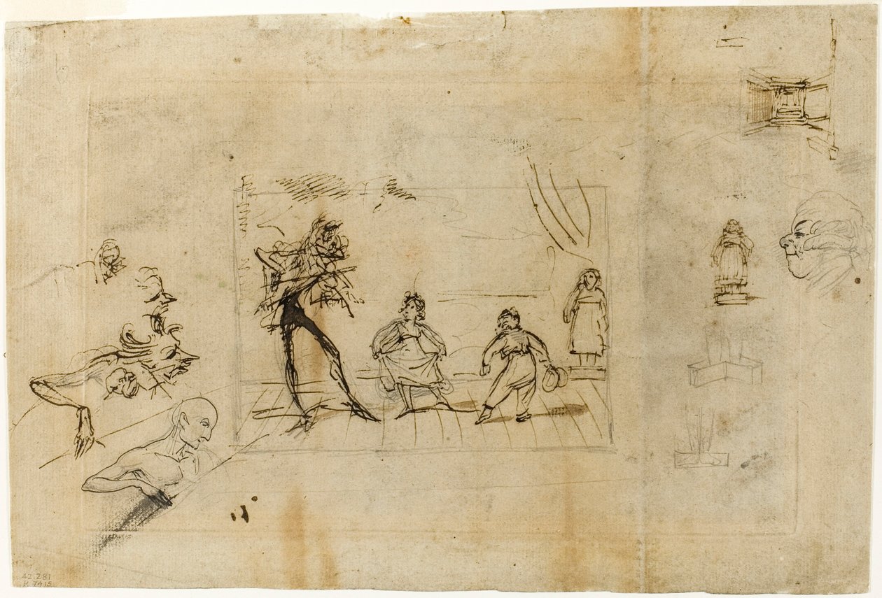 Dans Dersi Çalışması, 2. Kısım: Minuet by George Cruikshank
