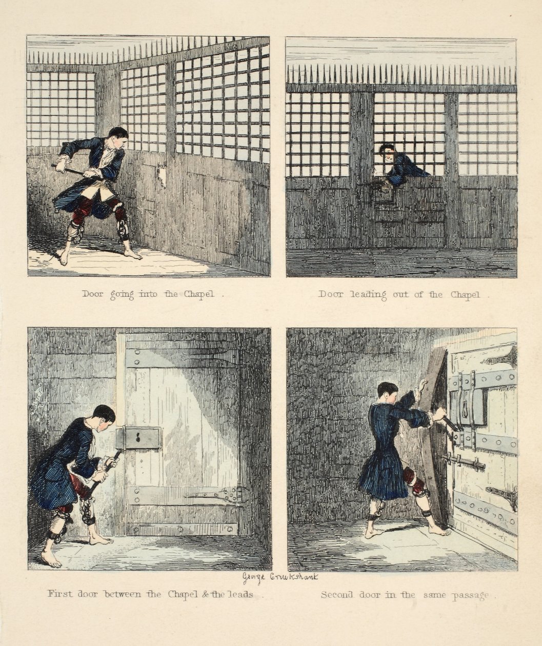 The Escape No. 2, Jack Sheppard: A Romance, William Harrison Ainsworth, pub