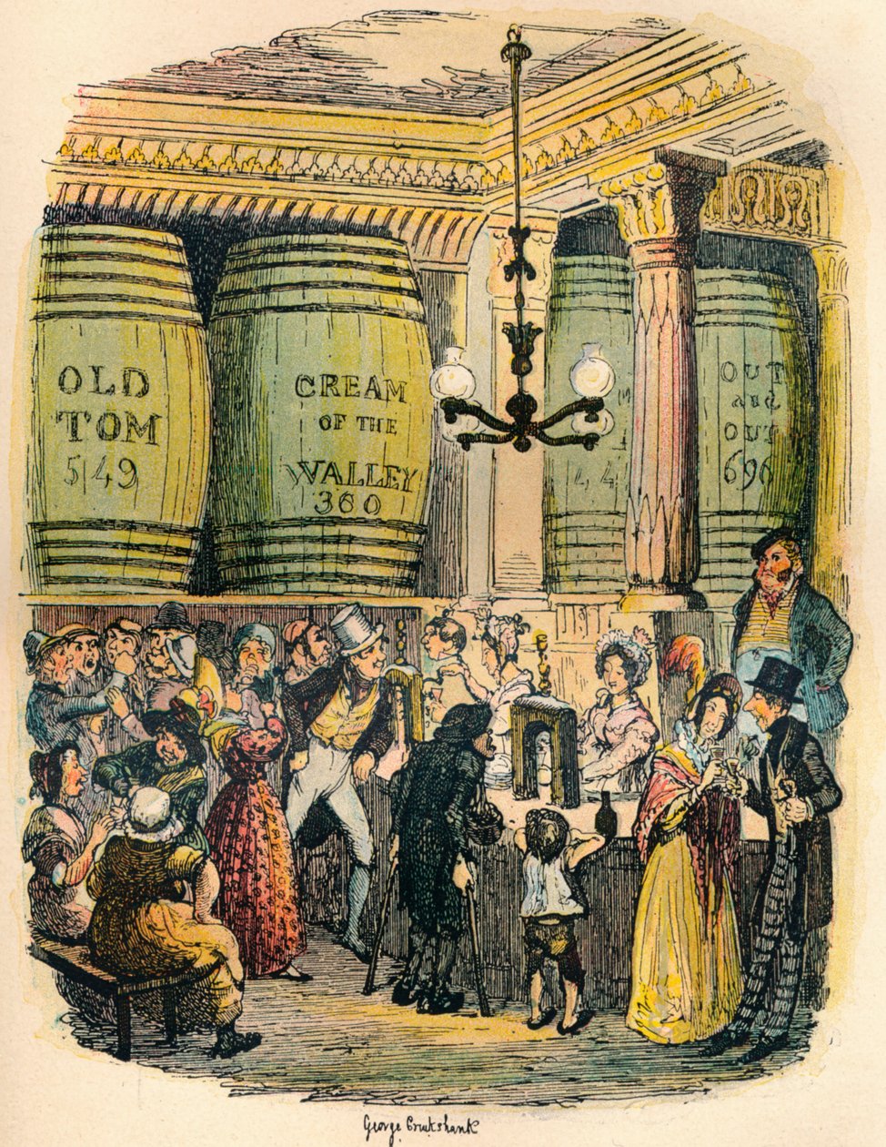 Cin Sarayı, c1900 by George Cruikshank