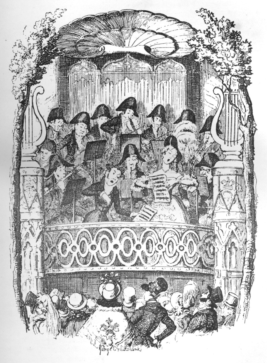 Güne Göre Vauxhall Bahçeleri, c1900. by George Cruikshank