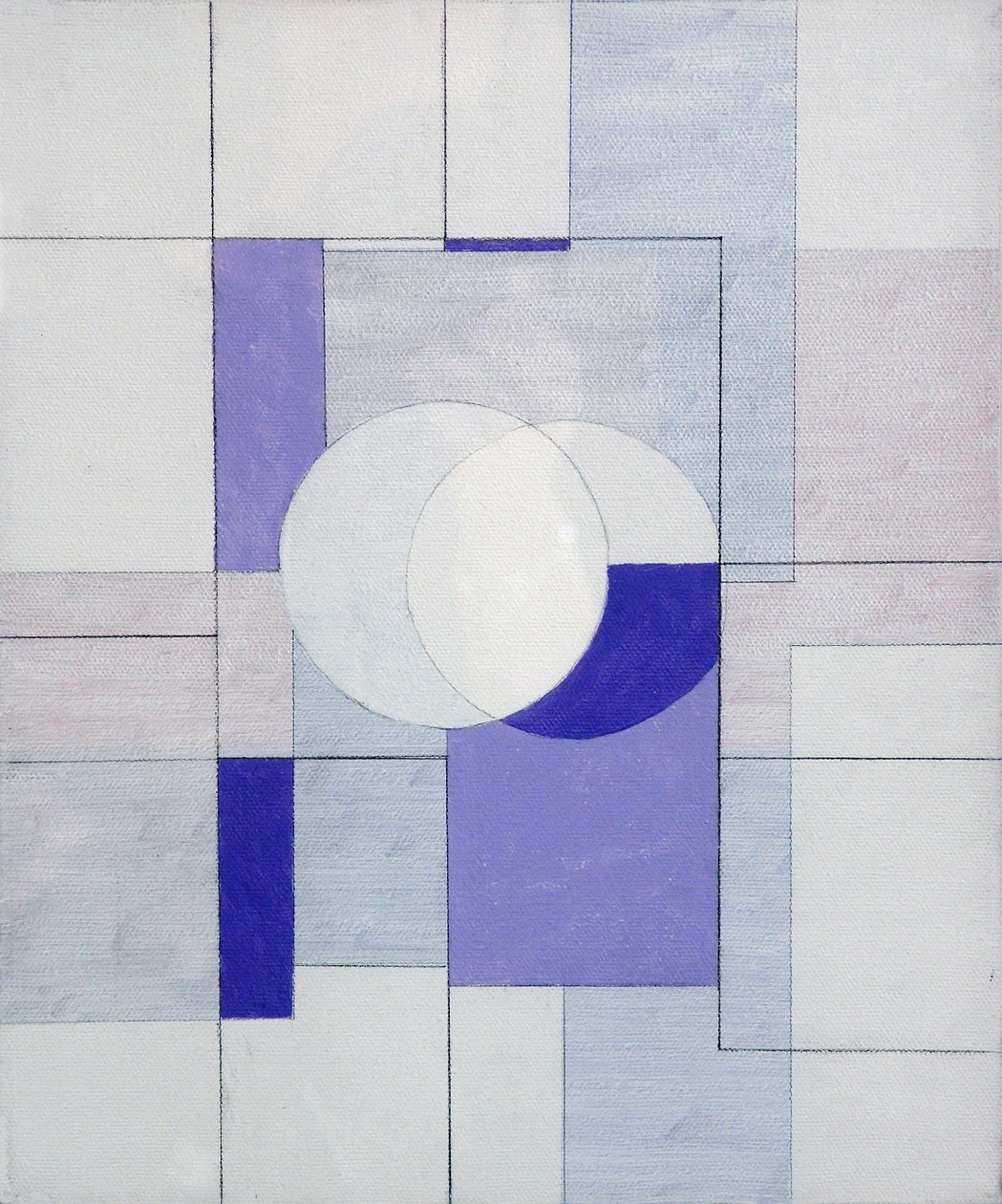 Sessizliğin Yankısı, 2002 (tuval üzerine yağlı boya kalem) by George Dannatt