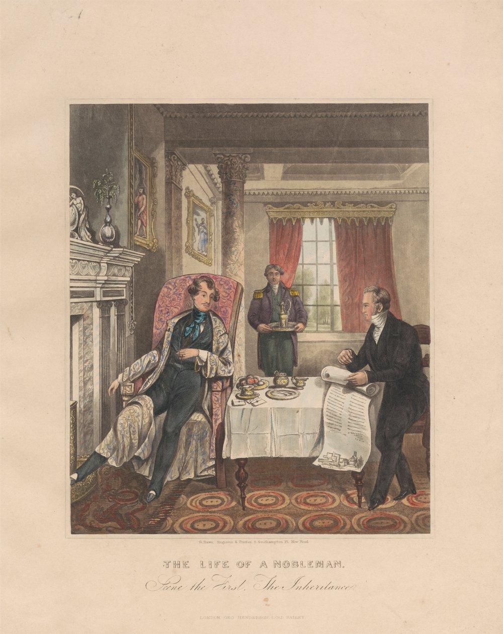 Dokuzlu set: (1) Bir Soylunun Hayatı by George Dawe
