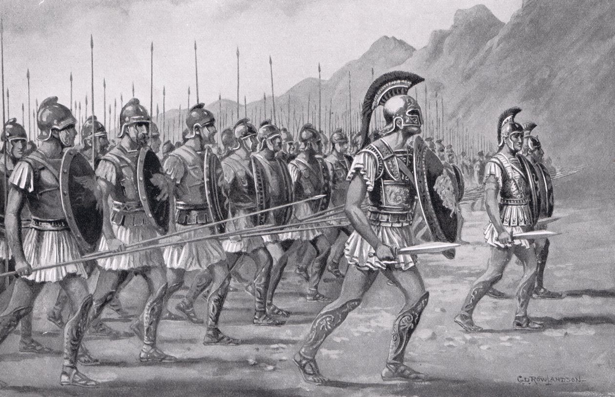 Bir Makedon Phalanx, 