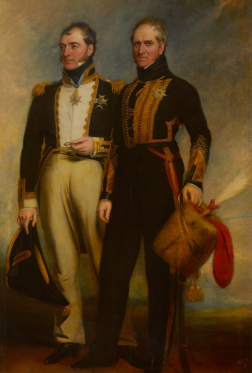 Hz. Charles Paget (1778-1839) ve Henry William Paget by George Dodgson Tomlinson