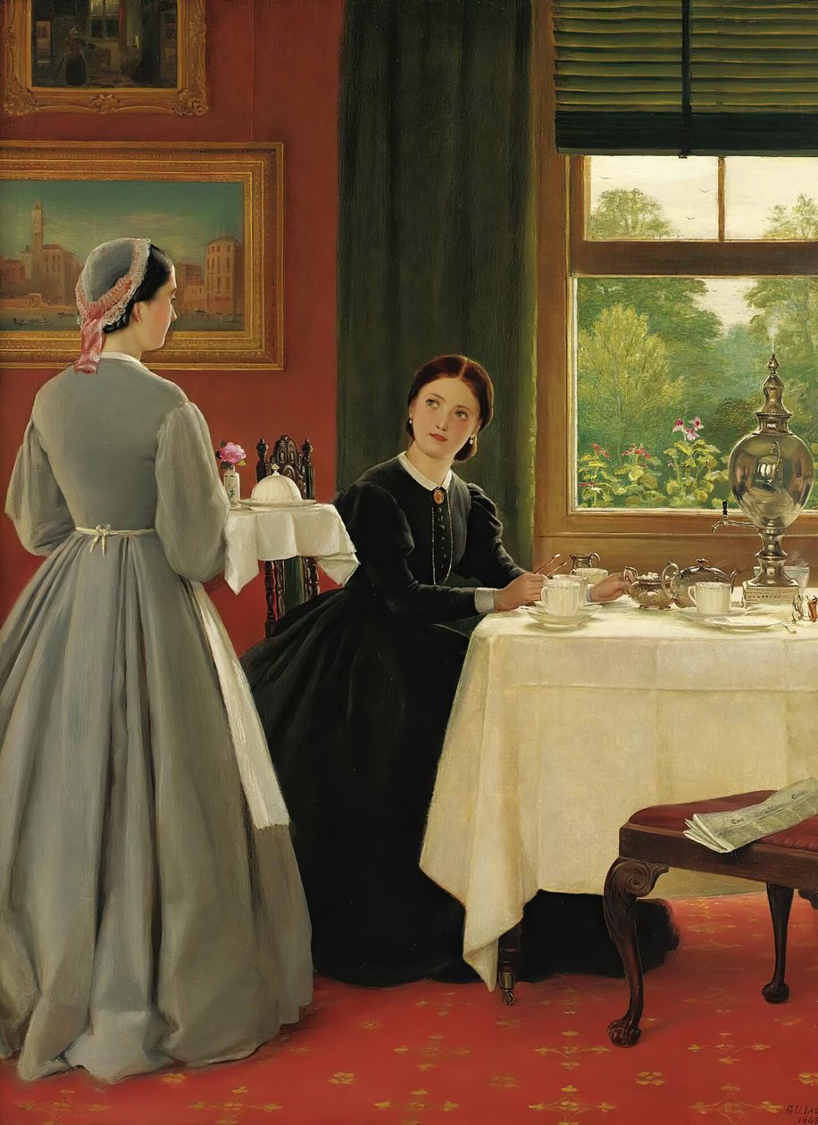 İkindi Çayı, 1865. by George Dunlop Leslie