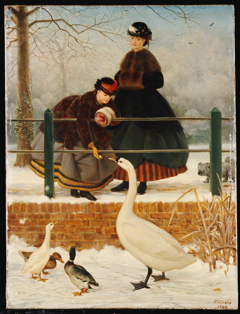 Donmuş, 1866 by George Dunlop Leslie