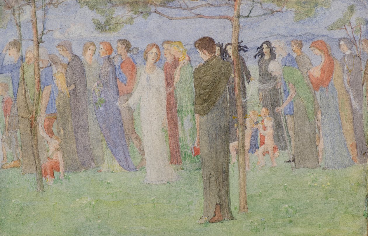 Bir Alayı, c.1898 (suluboya) by George Dutch Davidson