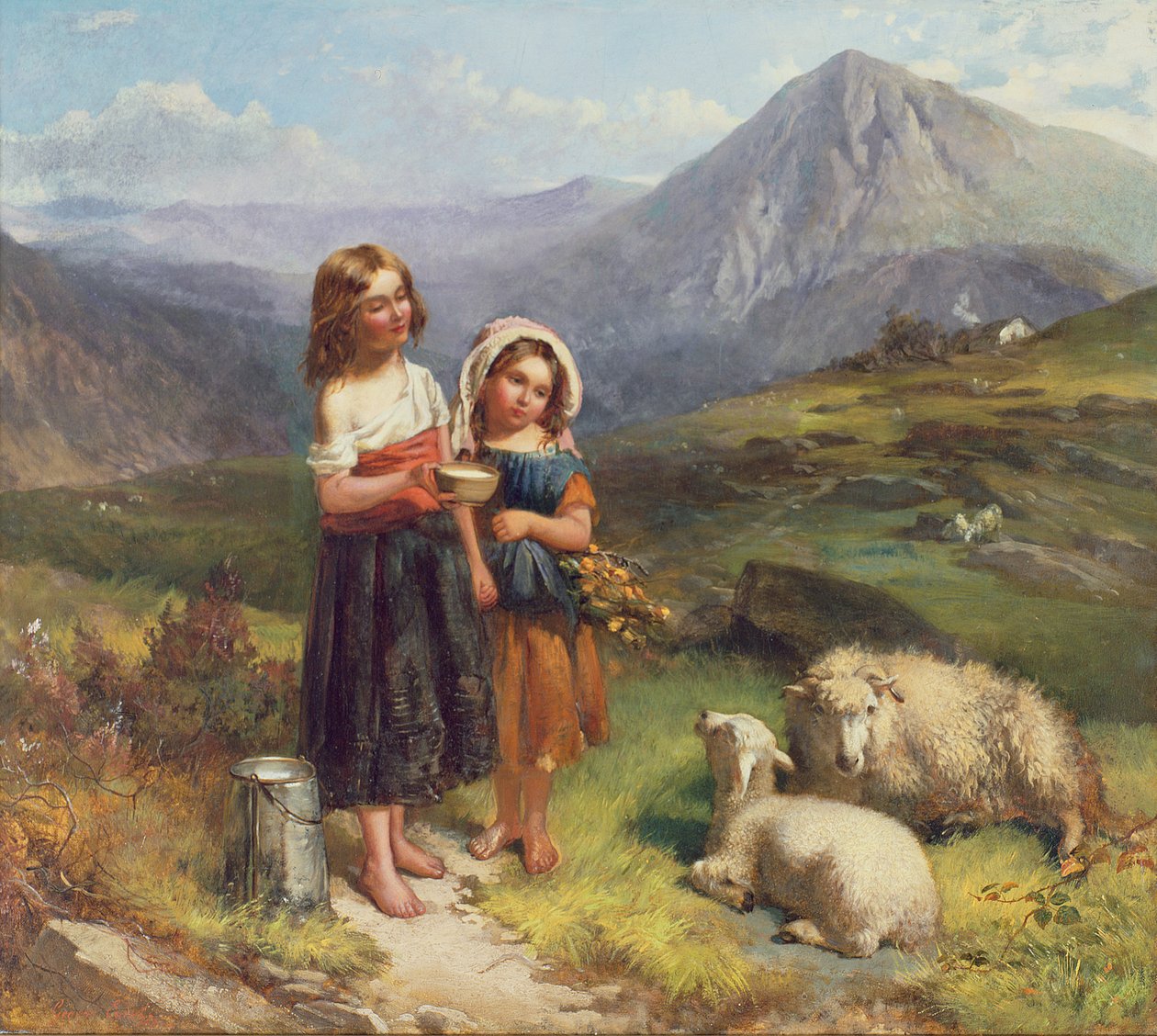 Galler Tepelerinde by George Earl