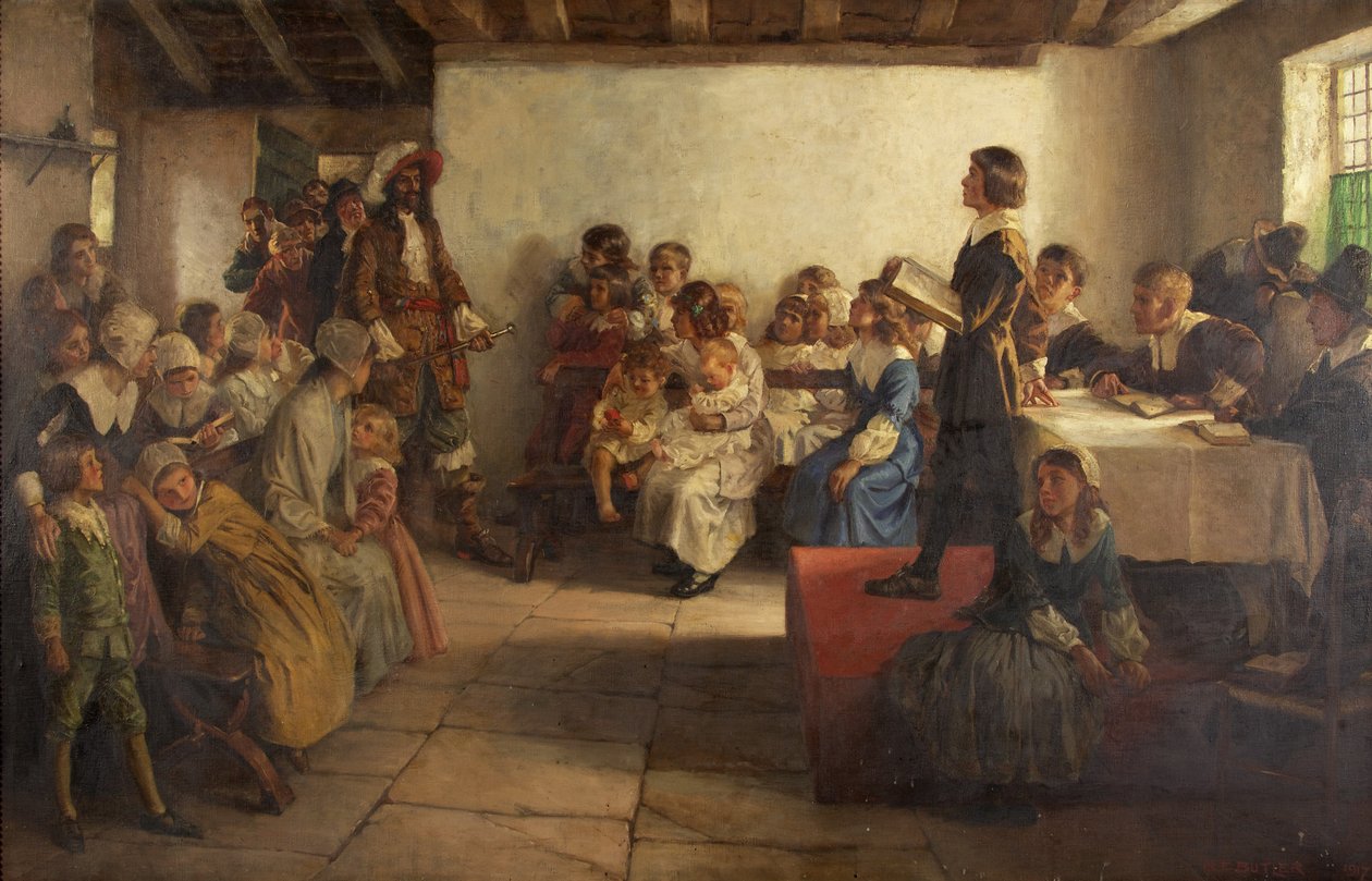 Babalarının İnancı İçin, Bristol 1682 by George Edmund Butler