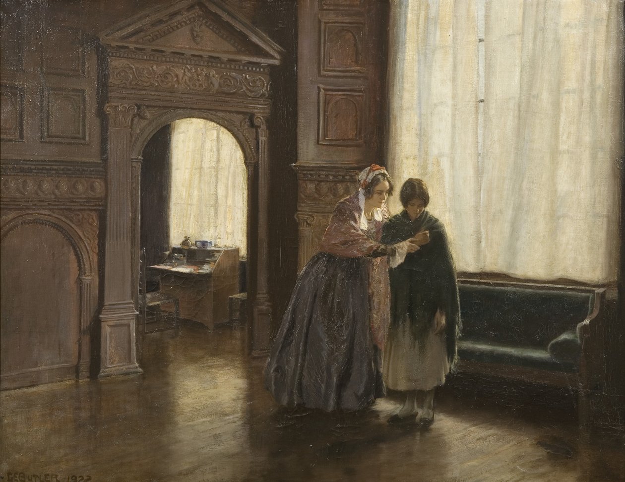 Bayan Mary Carpenter ve İlk Islahevi Kızı Annie Woolham, 10 Ekim Red Lodge