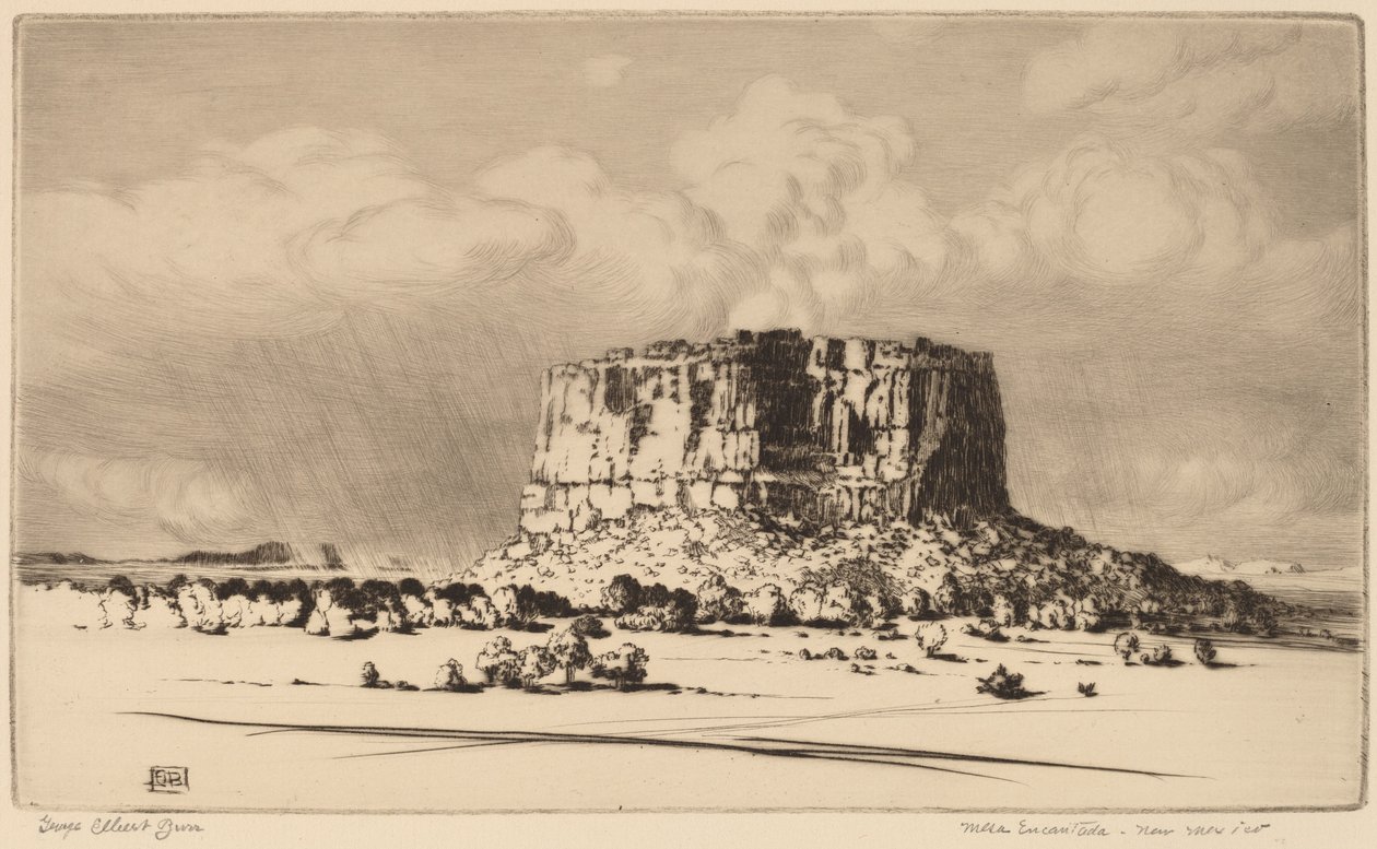 Büyülü Masa, New Mexico (no. 2) by George Elbert Burr