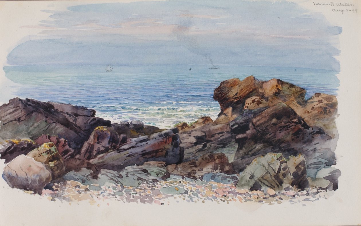Nevin, Kuzey Galler, 1899. by George Elbert Burr
