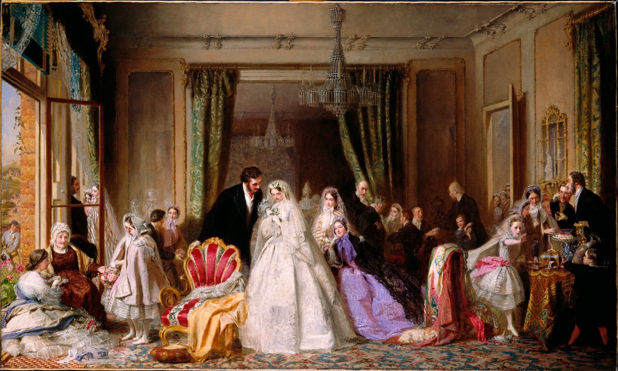 Değişen Evler, 1862 by George Elgar Hicks