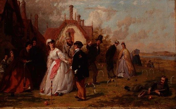 Kroket by George Elgar Hicks