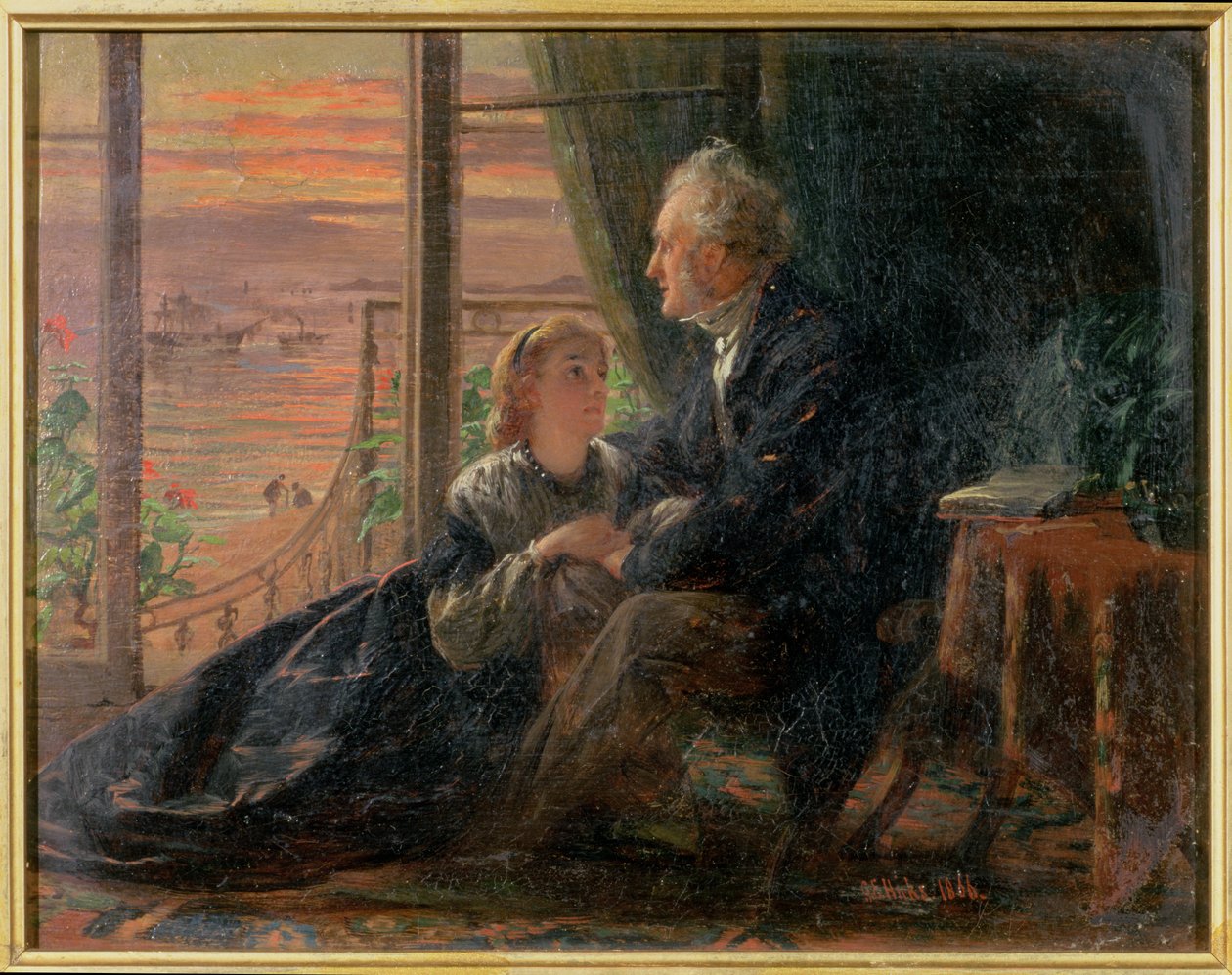 Akşam Masalları, 1866 by George Elgar Hicks