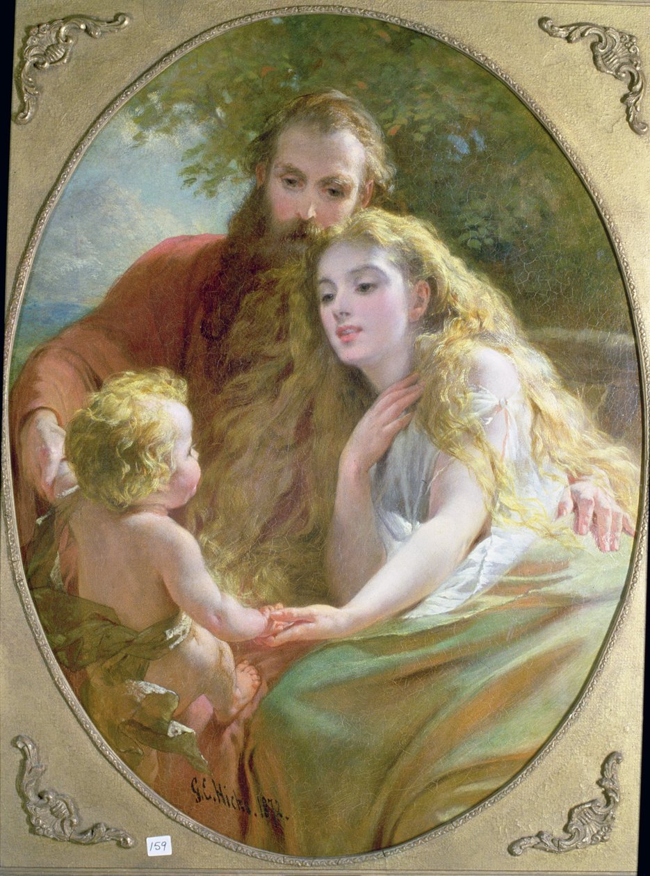 Ebeveynlik, 1872 by George Elgar Hicks