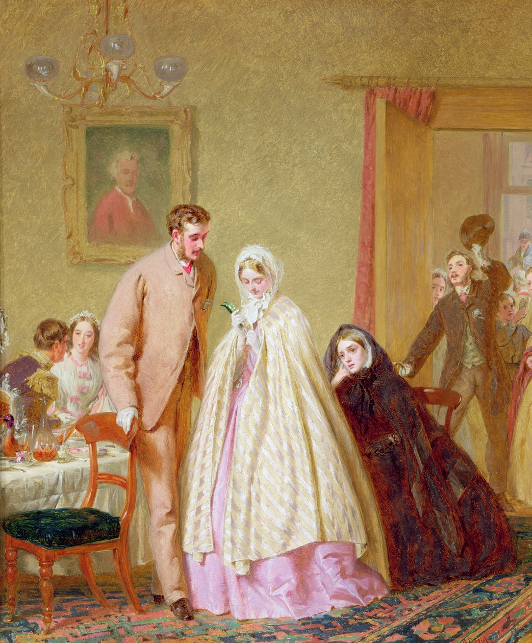 Düğün Kahvaltısı, 1862 by George Elgar Hicks