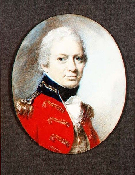Yarbay Robertson Minyatür by George Engleheart