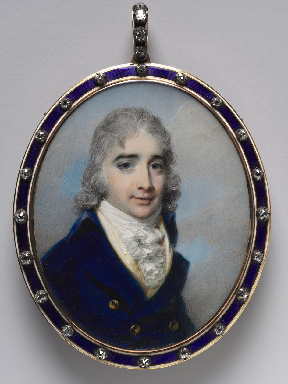 Bir Adamın Portresi, c. 1800. by George Engleheart