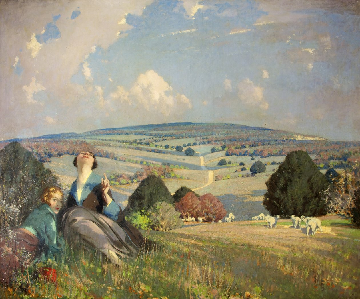 Lark, 1926 by George F. Henry