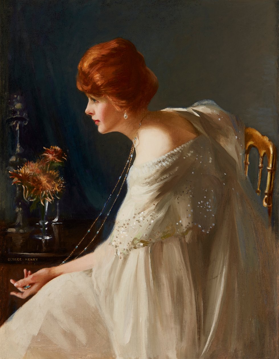 Madalyon (tuval üzerine yağlı boya) by George F. Henry