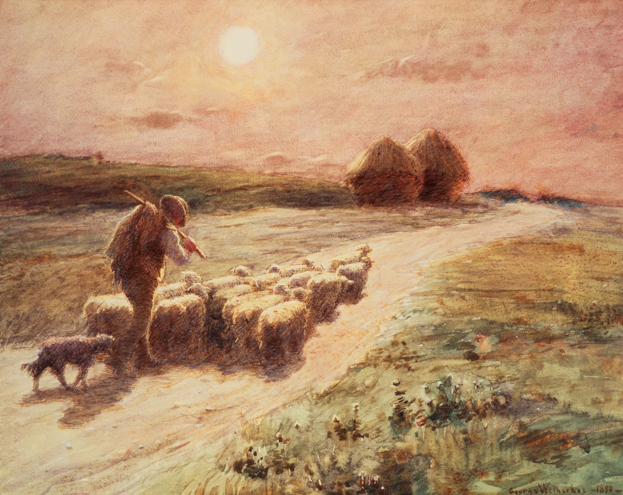 Günün Sonu, 1890 by George Faulkner Wetherbee