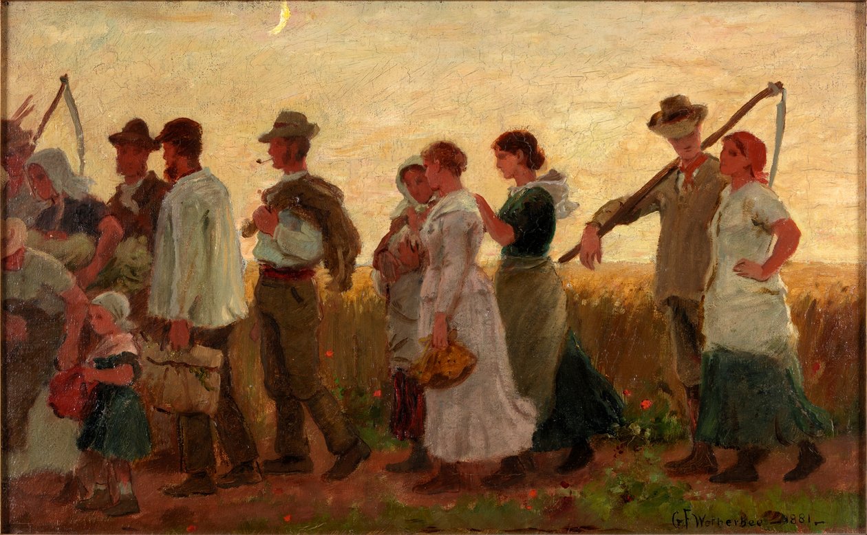Hasat Ayı, 1881 by George Faulkner Wetherbee