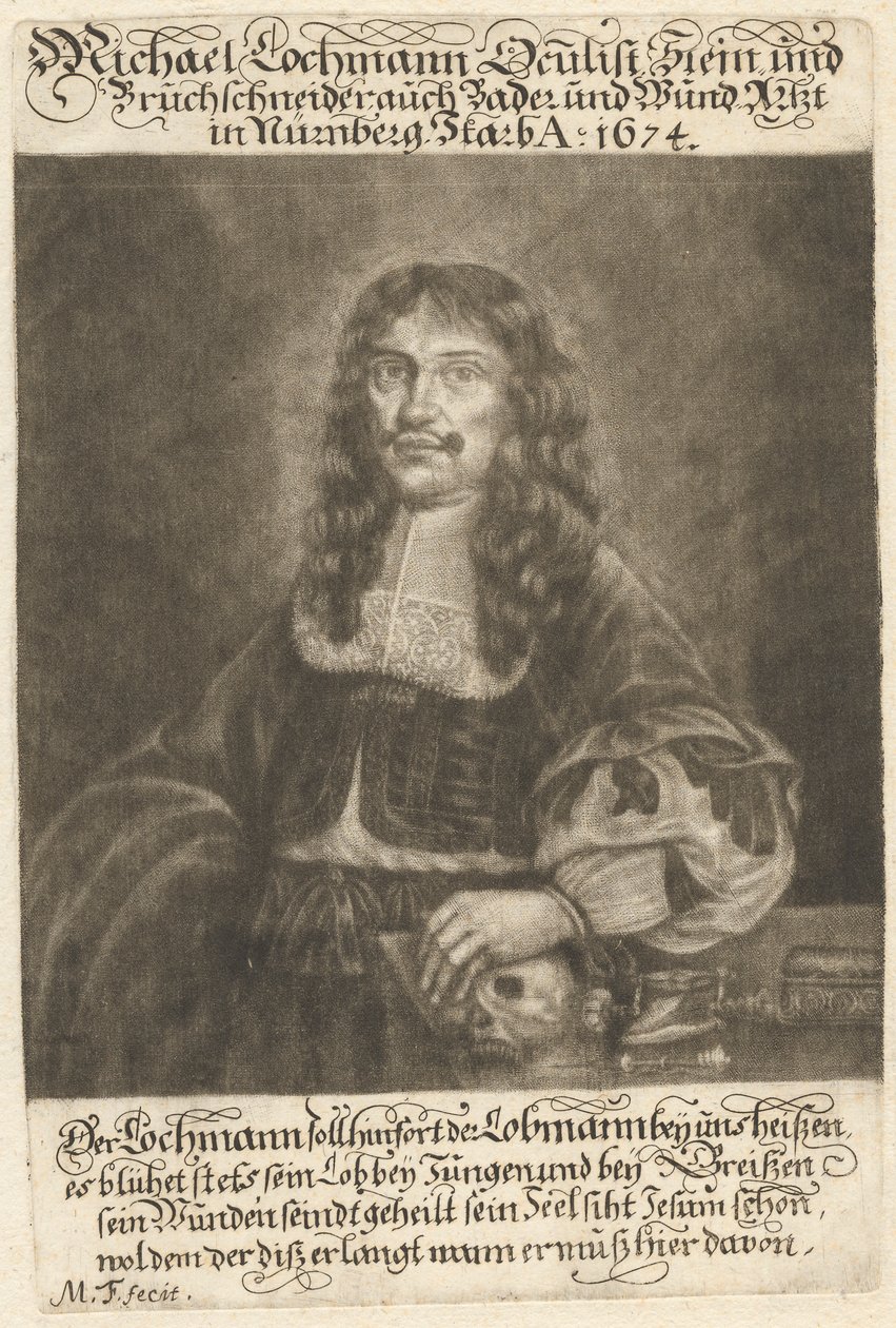 Michael Lochman (1630-1674) by George Fennitzer