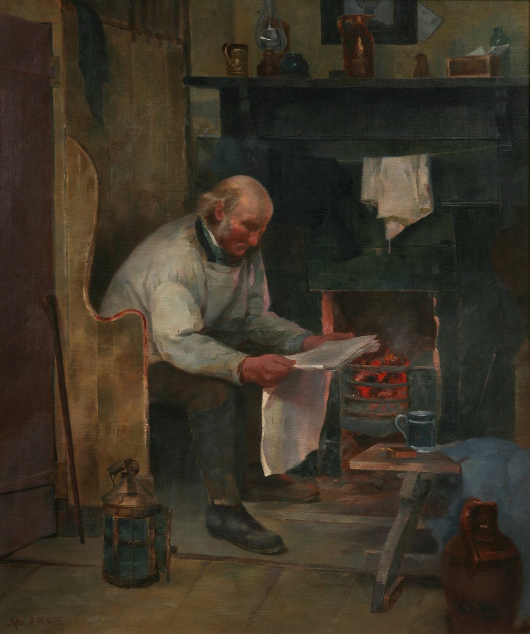 Memnuniyet, 1895 by George Ficklin