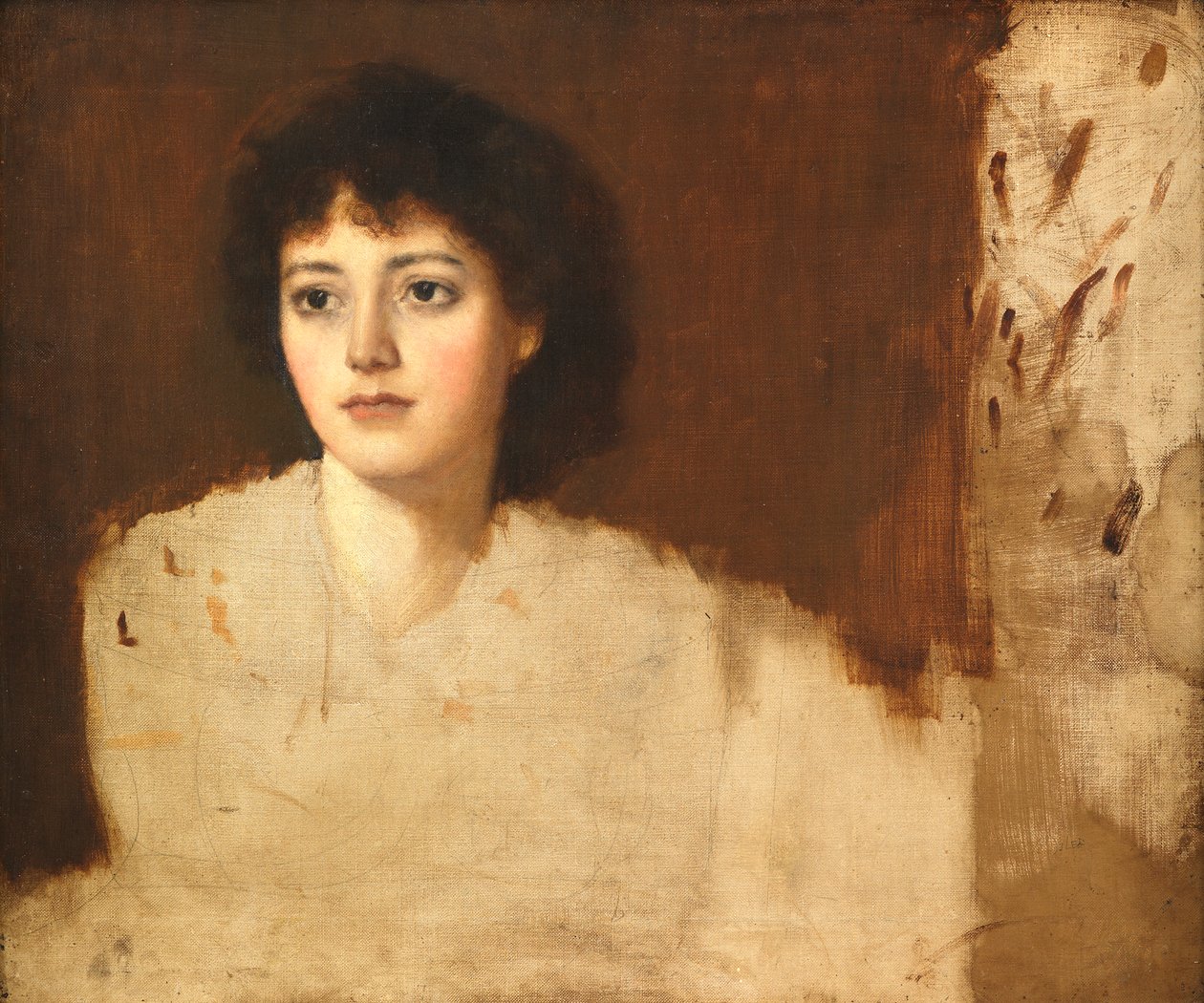 kahverengi çalışma by George Frank Miles