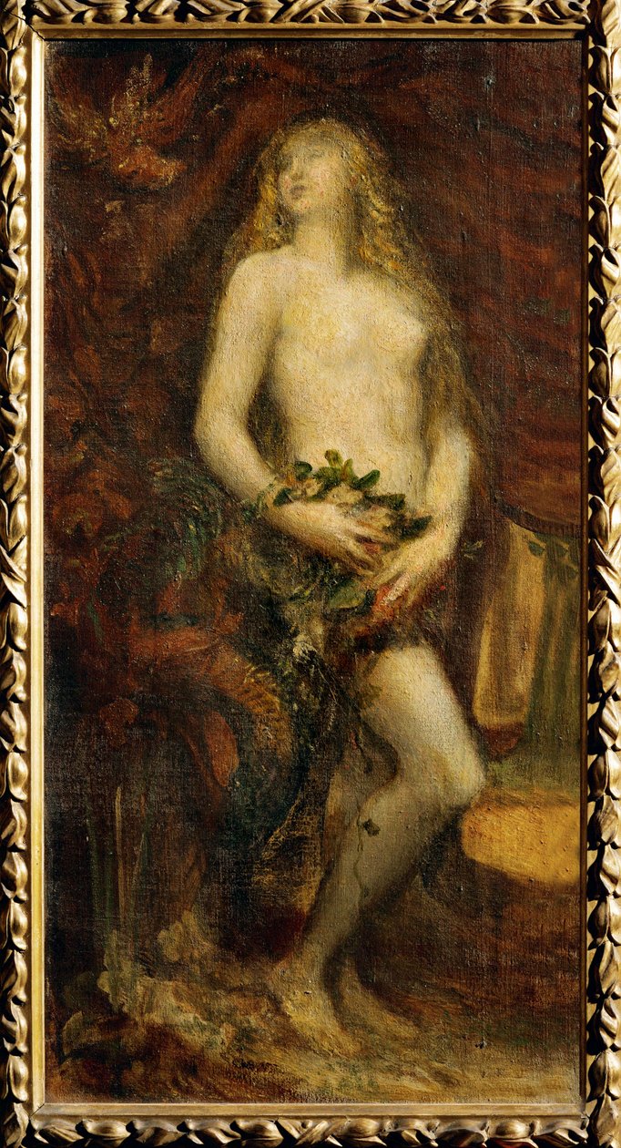 Havva baştan çıkarıldı by George Frederic Watts