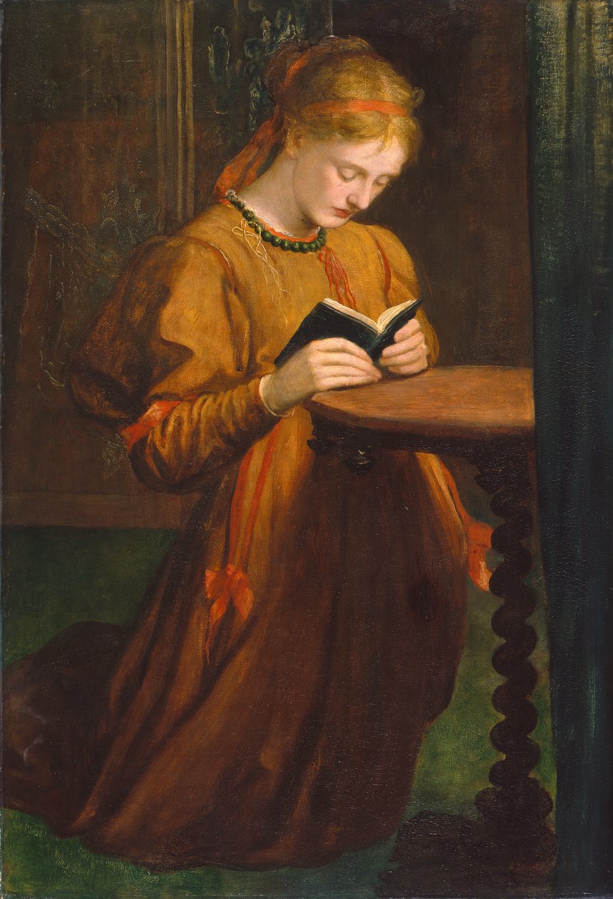 May Prinsep (Dua) 1867 (tuval üzerine yağlı boya) by George Frederic Watts