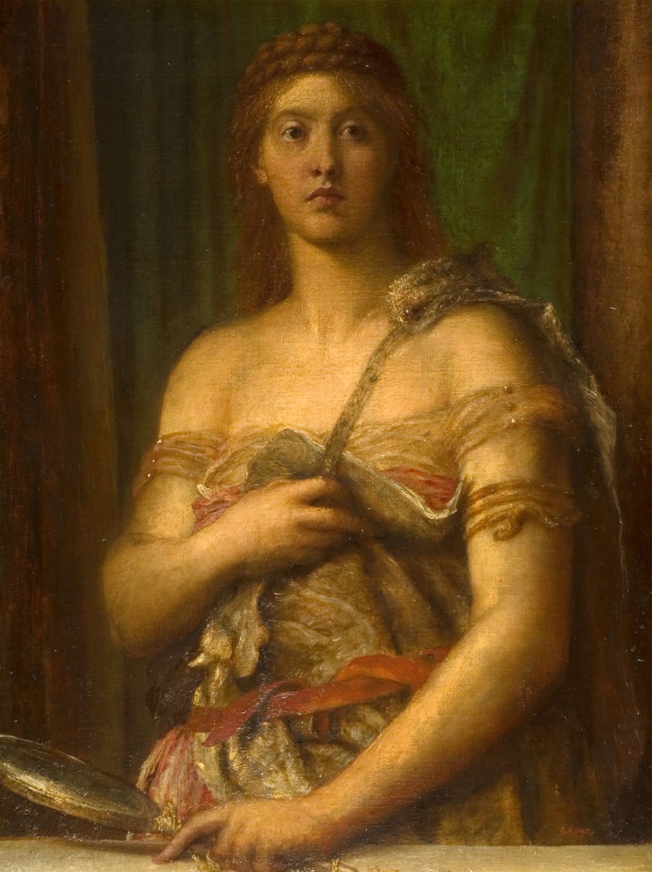Bir Roma Hanımı, 1892. by George Frederick Watts