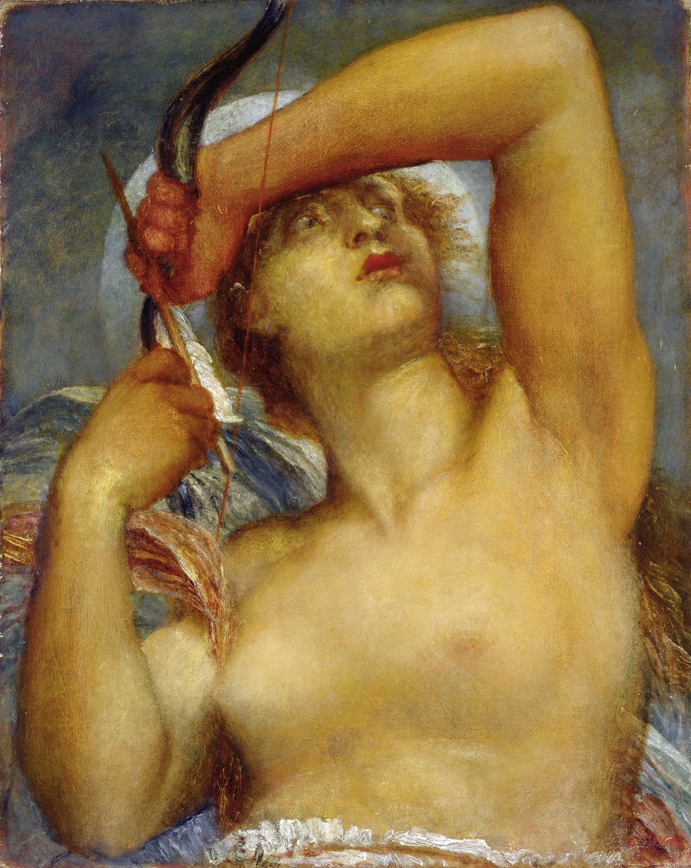 Artemis (tuval üzerine yağlı boya) by George Frederick Watts
