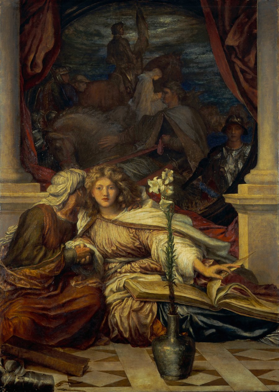 Britomart, 1877-78 by George Frederick Watts