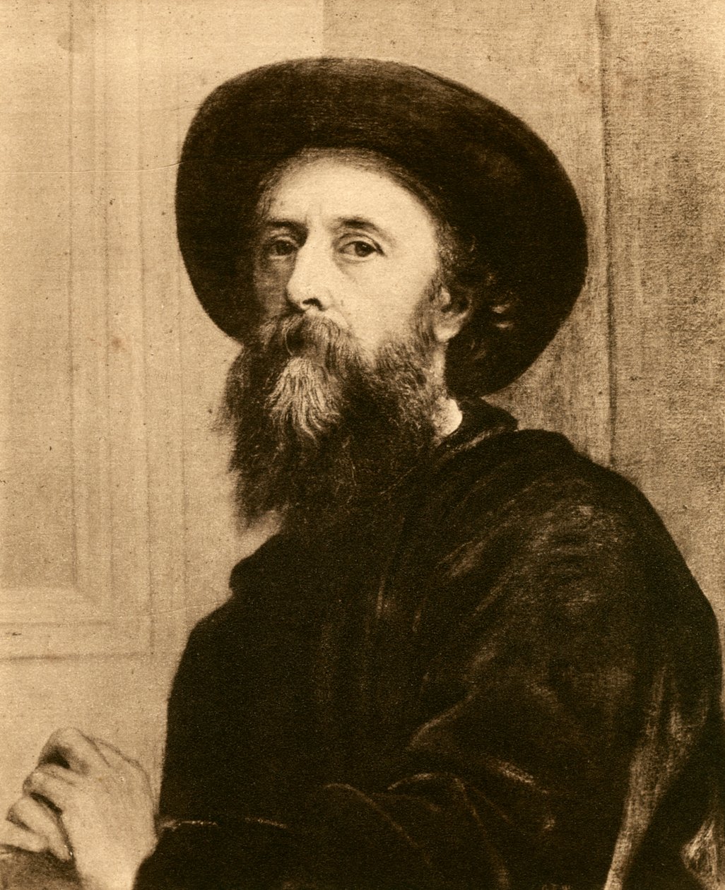George Frederic Watts, İngiliz Viktorya dönemi ressamı ve heykeltıraş, 1913. by George Frederick Watts